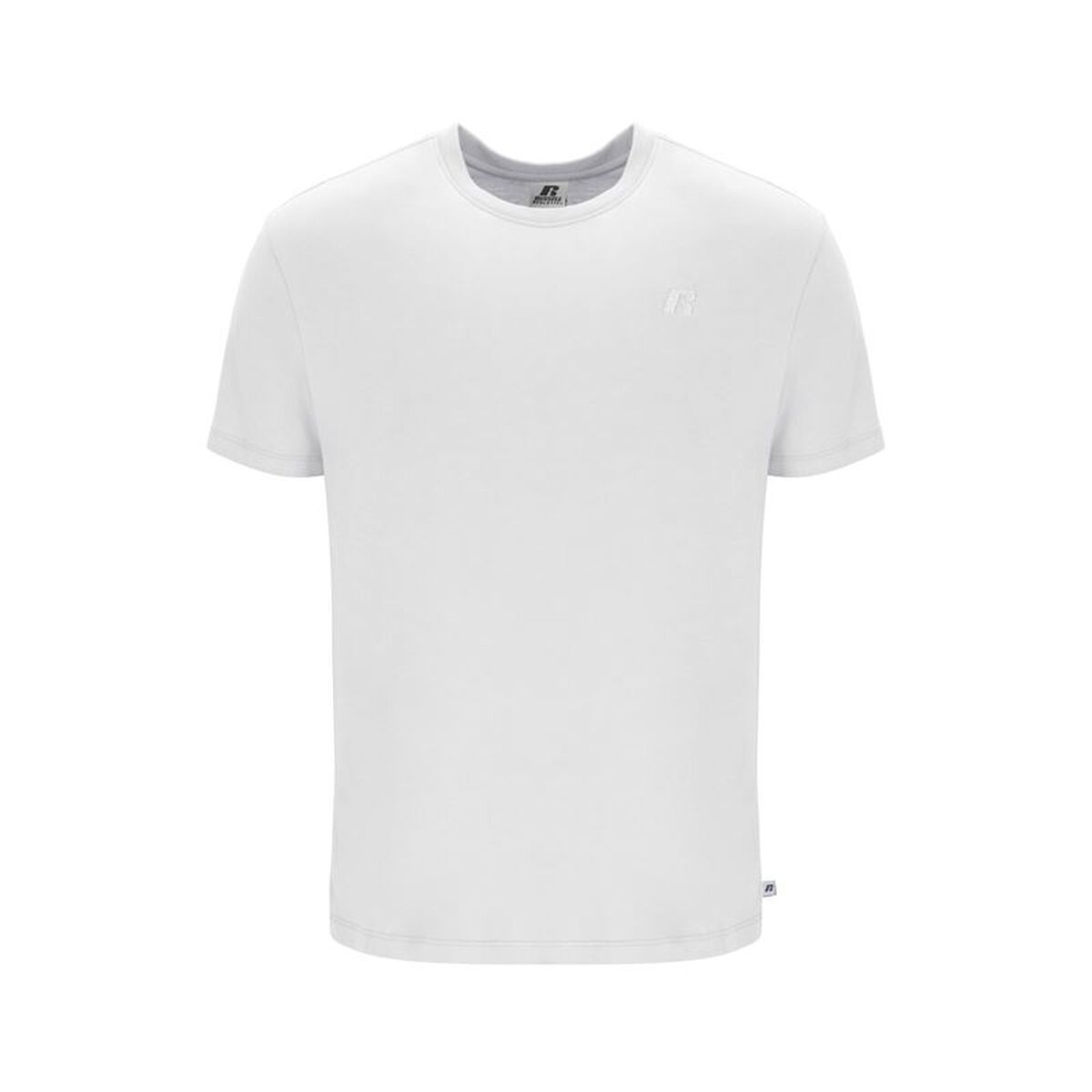 Camiseta de Manga Corta Hombre Russell Athletic Amt A30011 Blanco