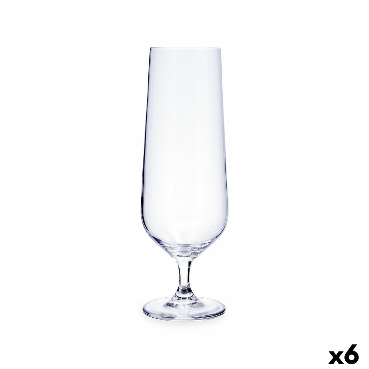 Copa Bohemia Crystal Premiere Pils Transparente Vidrio 380 ml Cerveza (6 Unidades)