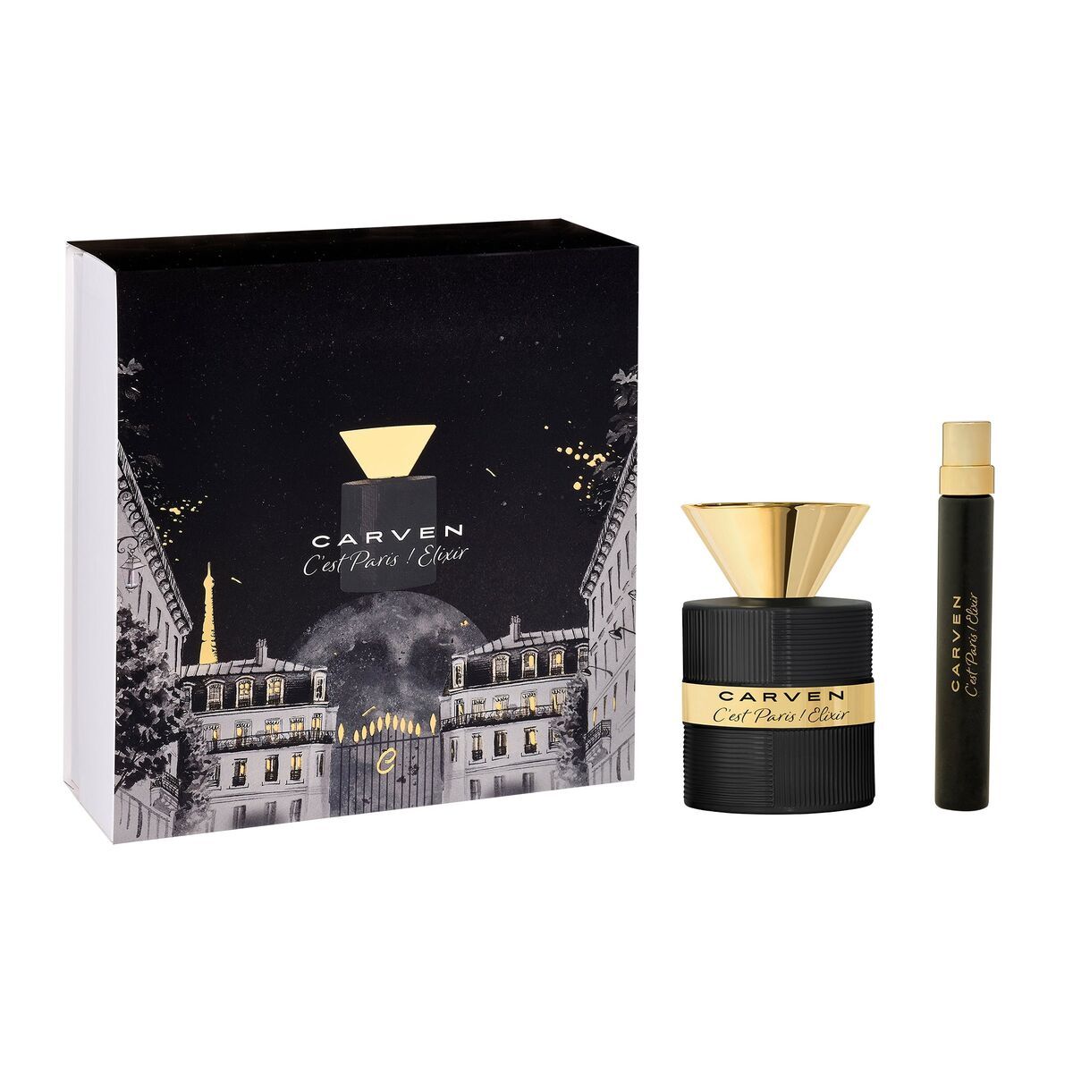 Set de Perfume Mujer Carven C'EST PARIS ELIXIR 2 Piezas