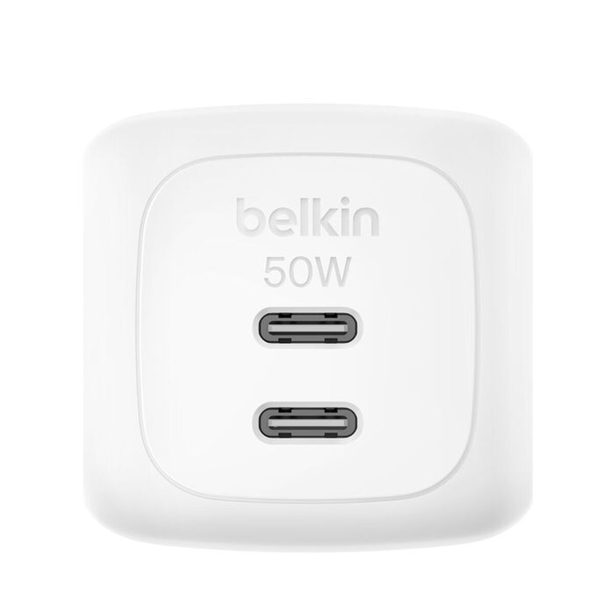 Cargador de Pared Belkin WCH019KQWH Blanco 50 W