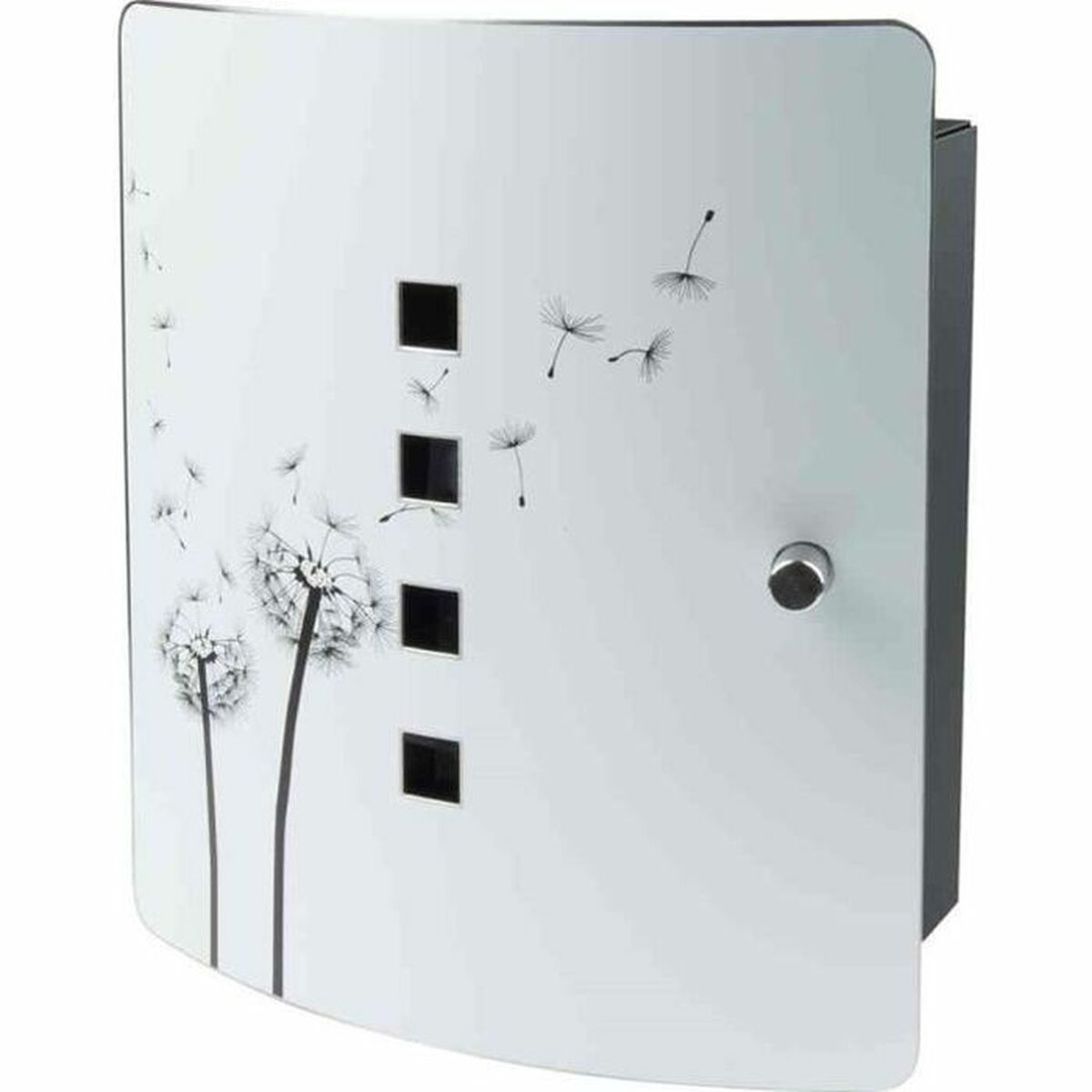 Armario de llaves Burg-Wachter 6204/10 Ni Pusteblume Blanco Negro
