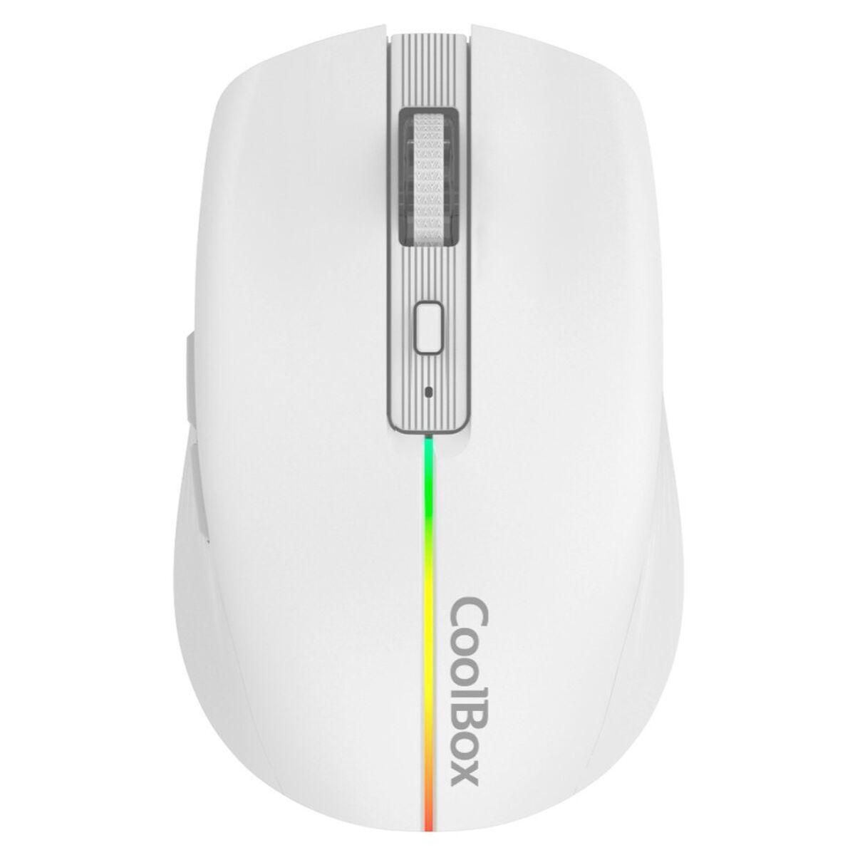 Ratón Inalámbrico CoolBox COO-MOU-W01-W Blanco 1600 dpi