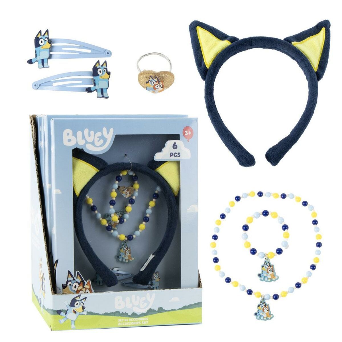 Accesorios para el Pelo Bluey Multicolor