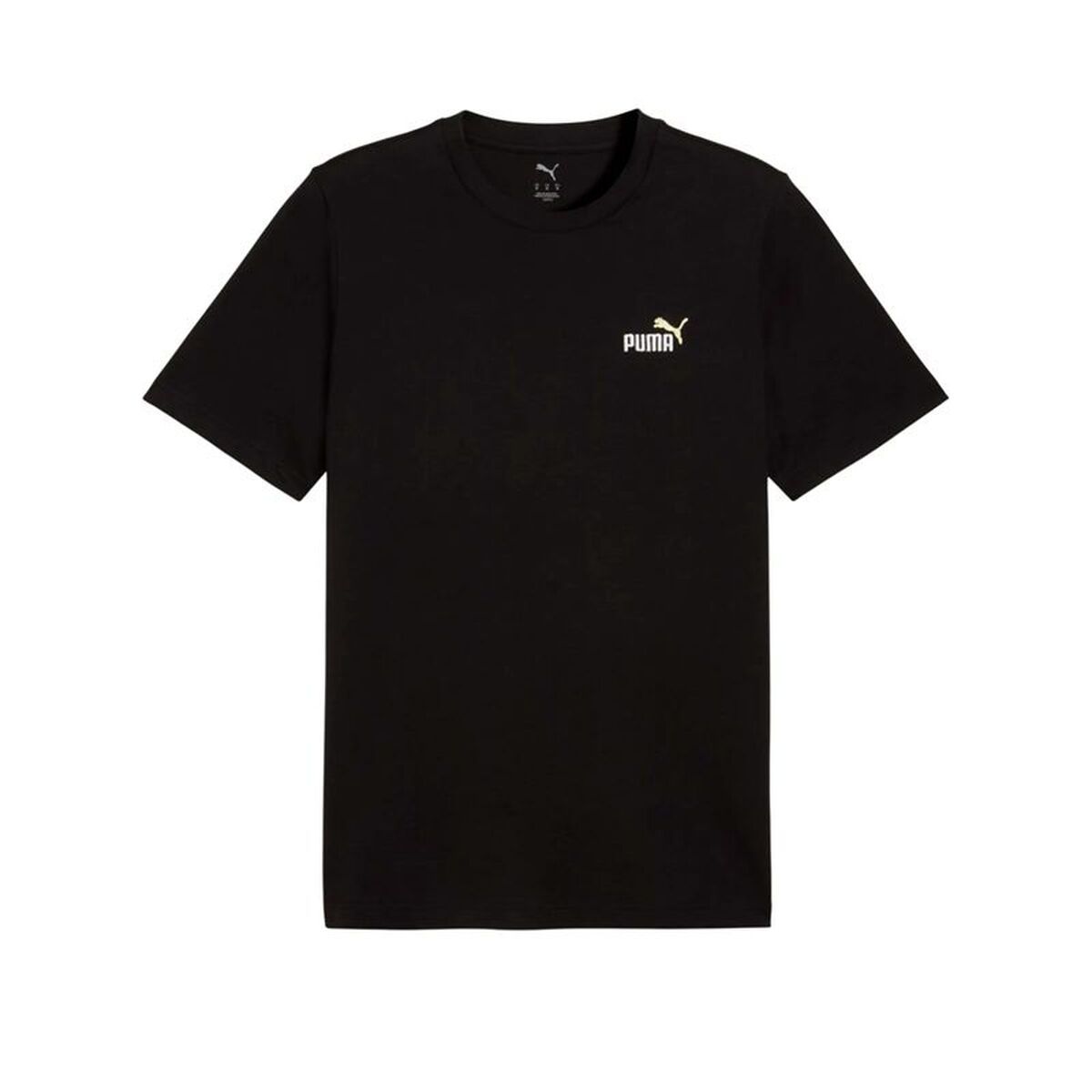 Camiseta de Manga Corta Hombre Puma Essentials 2 Negro