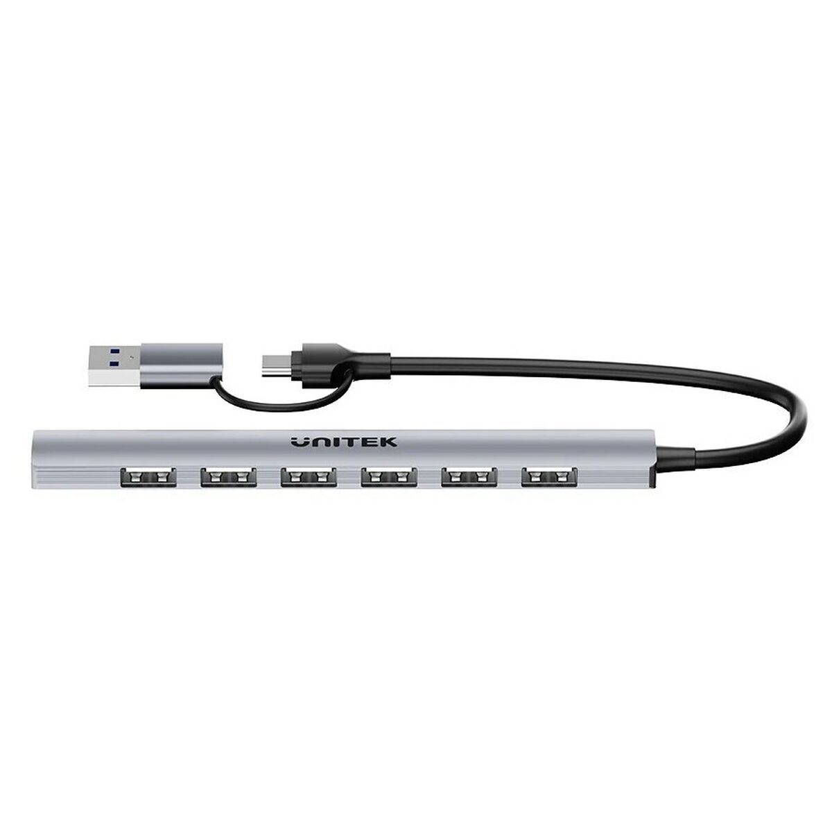 Hub USB Unitek H1209AGY01 Gris