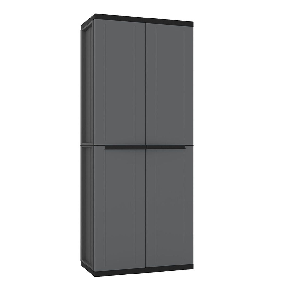 Armario Terry j-base 268 Gris oscuro Polipropileno 68 x 37,5 x 163,5 cm