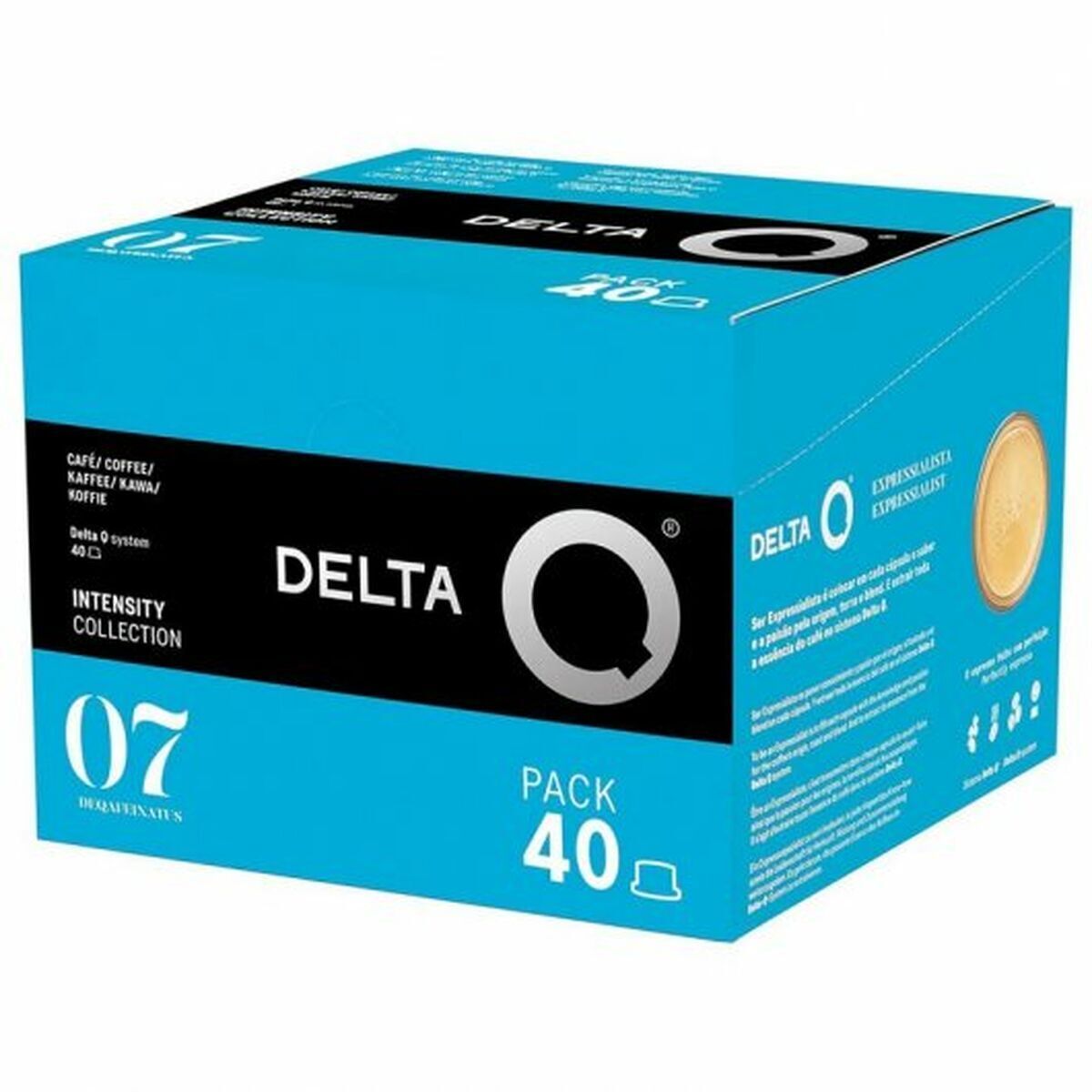 Cápsulas de Café Delta Q 7925447 40 Piezas