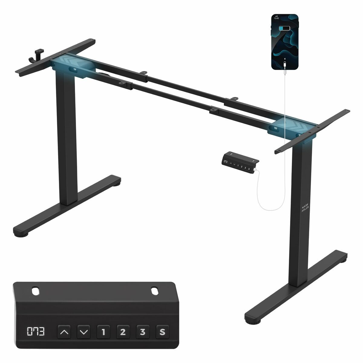 Soporte ajustable Mark Adler MA-XENO 4.5 BLACK Negro