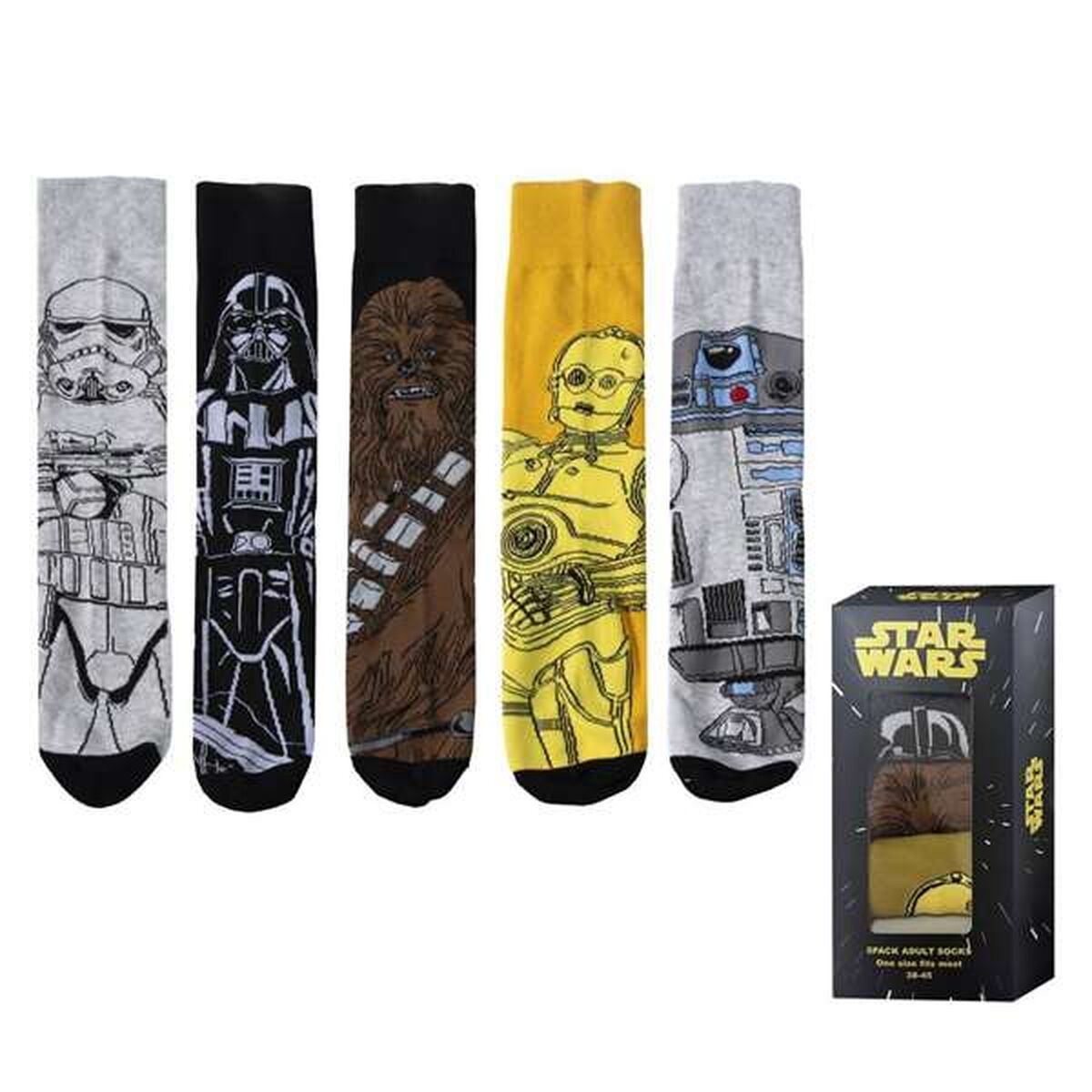 Calcetines Star Wars Multicolor 38-45