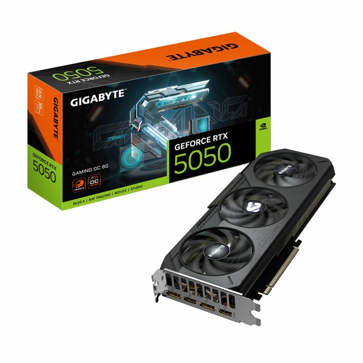 Tarjeta Gráfica Gigaset GV-N5050GAMING OC-8GD GEFORCE RTX 5050 8 GB GDDR6
