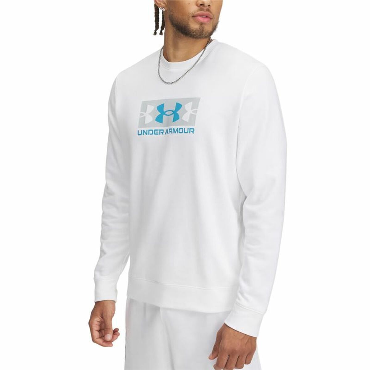 Sudadera sin Capucha Hombre Under Armour Rival Terry Logo Crew