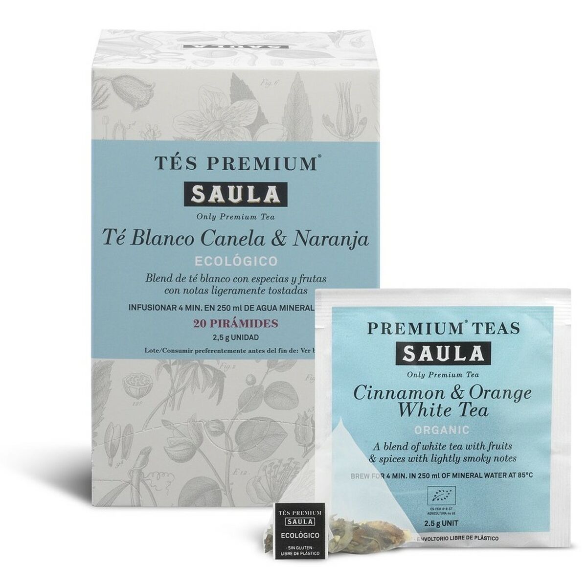 Té Blanco Saula PIR.C20UNI (10 Unidades)