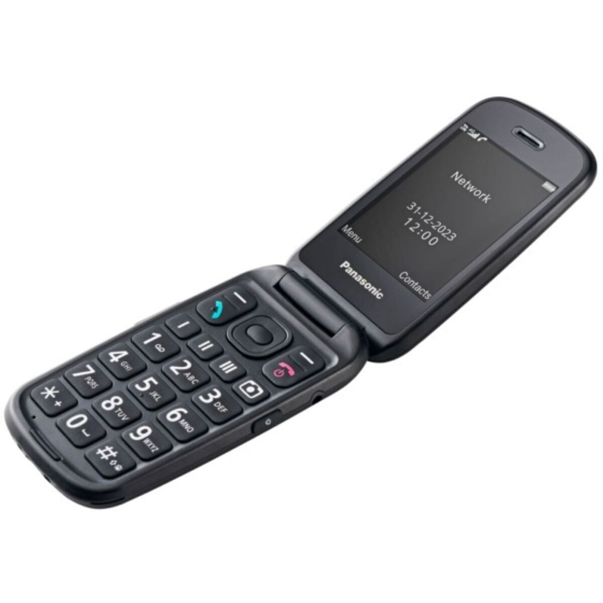 Teléfono Móvil Panasonic KX-TU550EXB Negro 128 GB 128 MB 32 GB RAM 64 MB RAM 2,8"