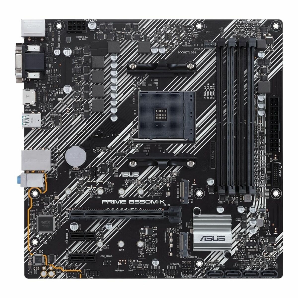Placa Base Asus PRIME B550M-K AMD AM4 AMD B550 AMD