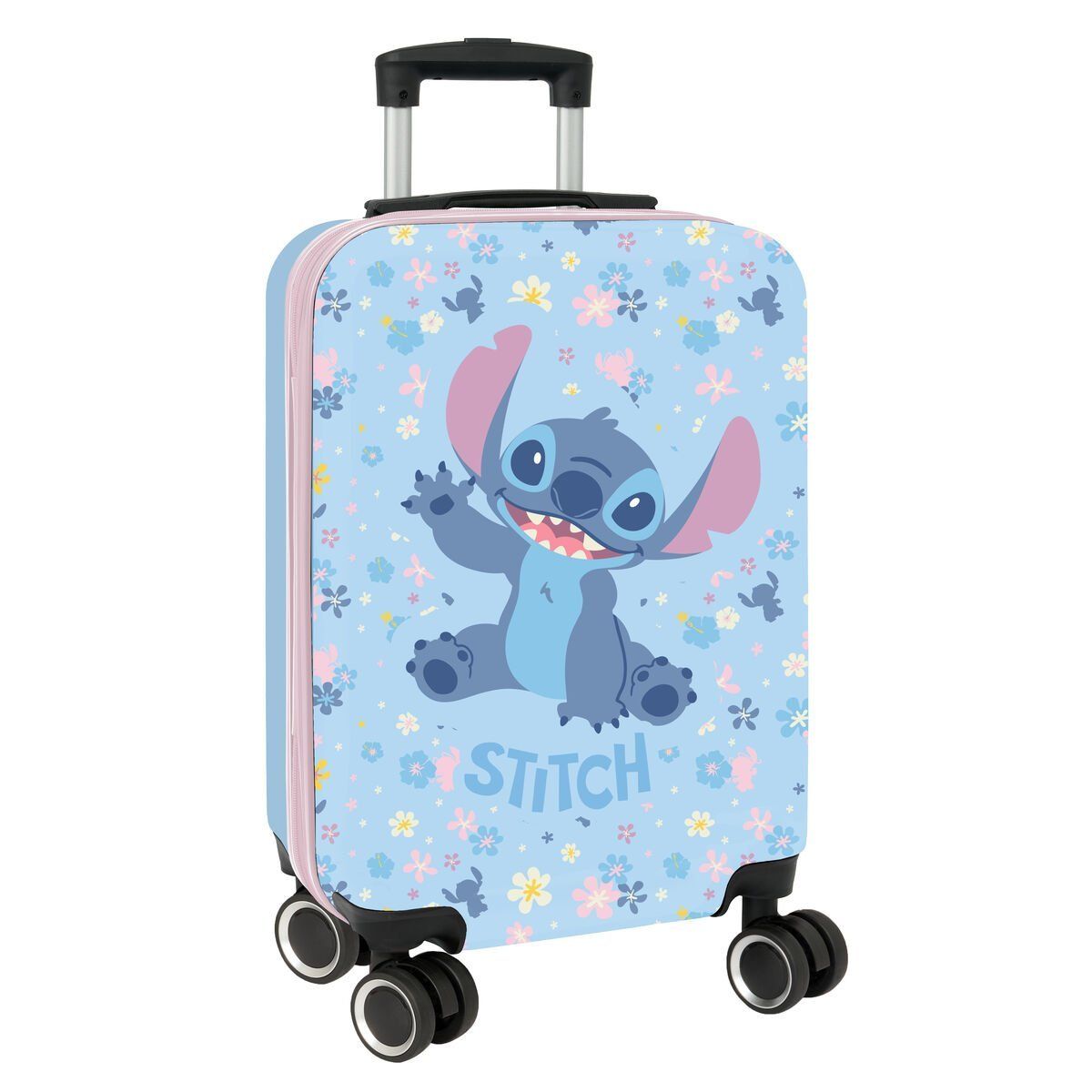 Trolley de Cabina Stitch HAPPY Celeste 20'' 20 L 34,5 x 55 x 20 cm