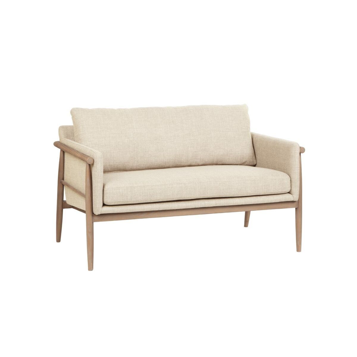 Sofá Home ESPRIT Blanco Urbano Decapé 126,5 X 75 X 79 CM