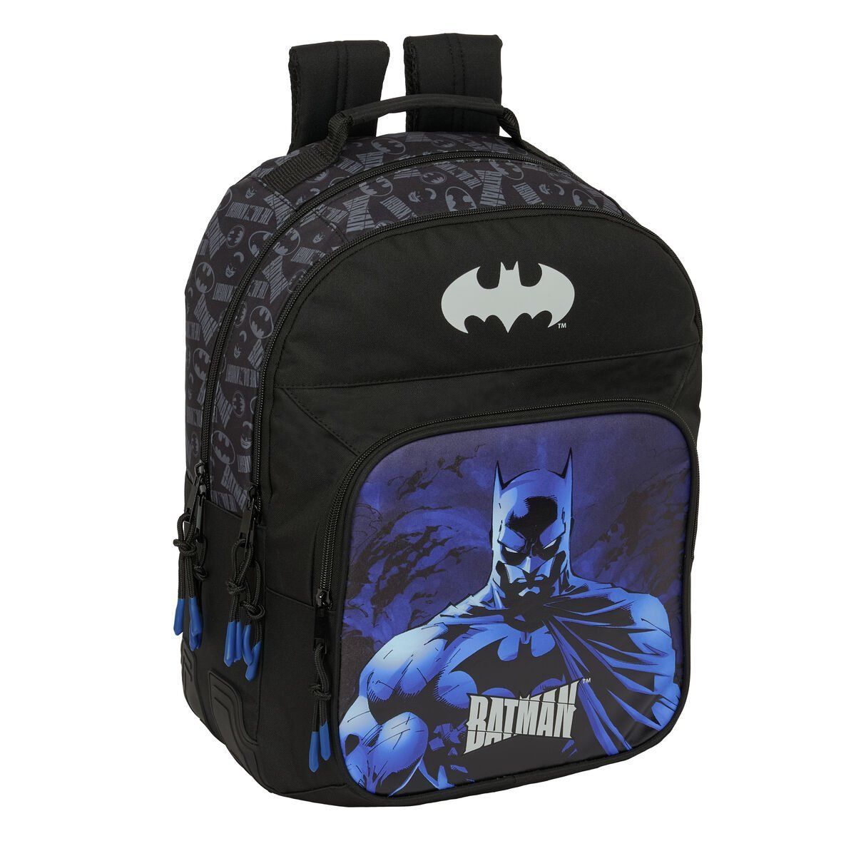 Mochila Escolar Batman Negro 32 x 42 x 15 cm