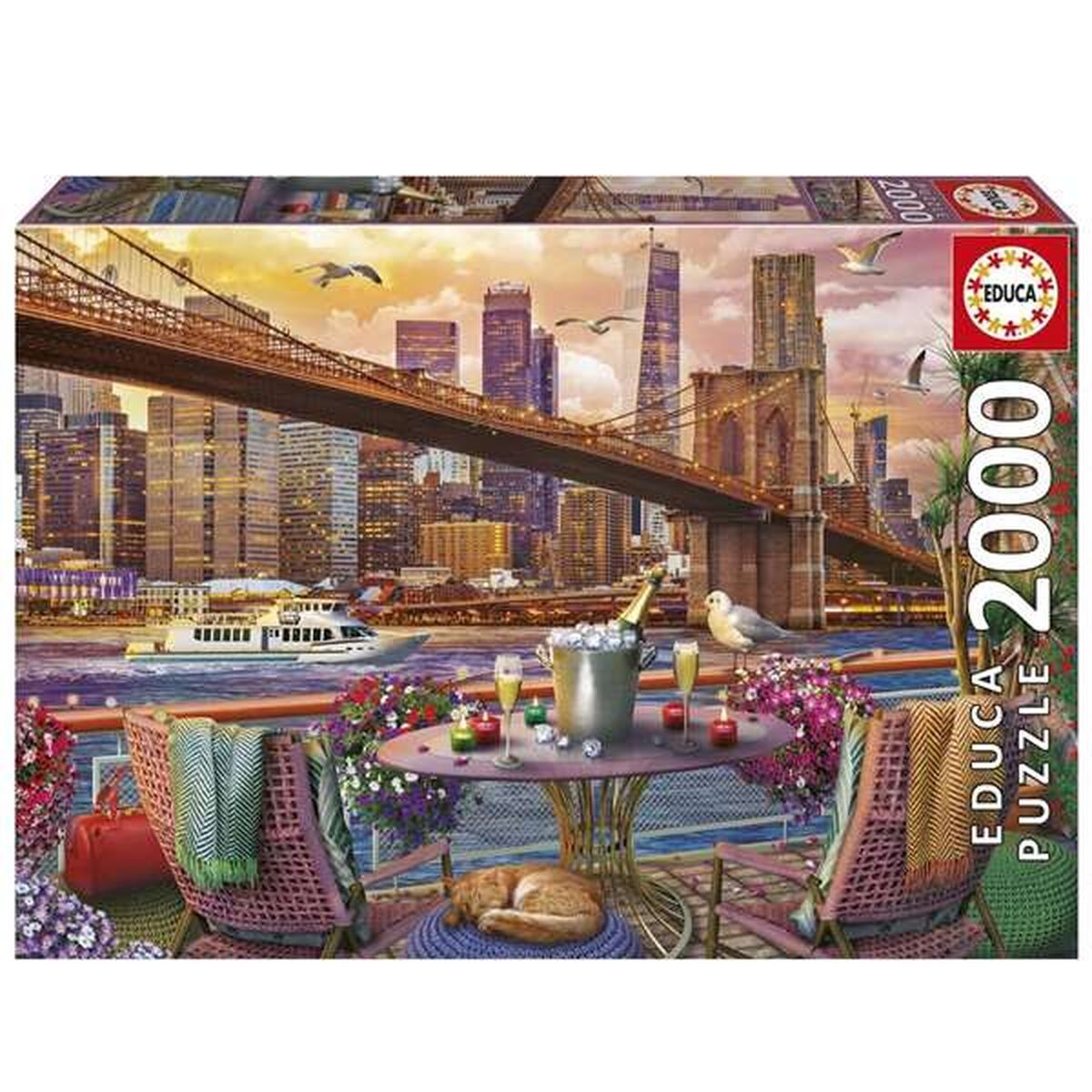 Puzzle Educa New York 2000 Piezas
