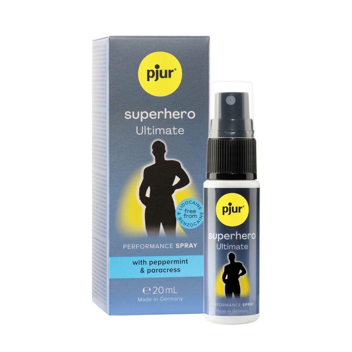Gel Retardante Pjur SUPERHERO ULTIMATE 20 ml