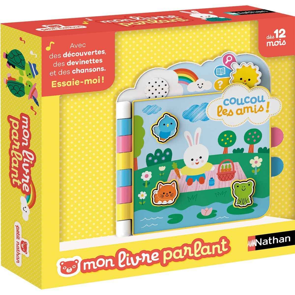 Juguete Interactivo para Bebés Nathan mon livre
