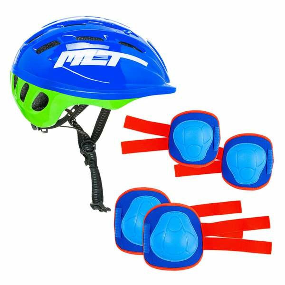 Set de Protección Deportiva Moltó Azul 2-10 Años