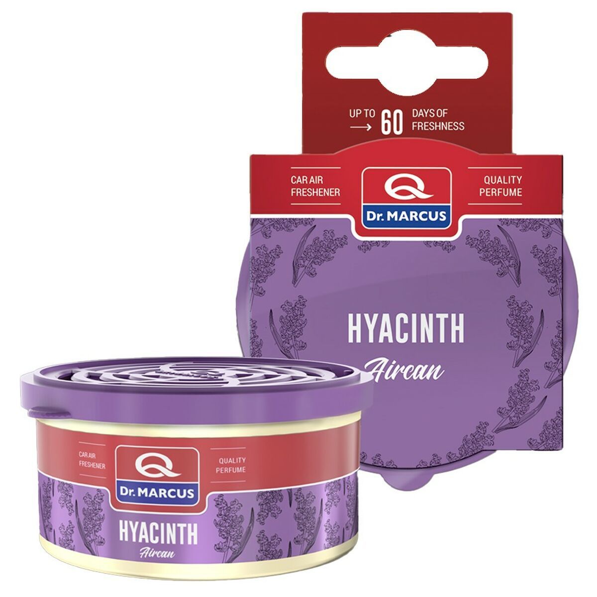 Ambientador para Coche Dr Marcus Aircan Jacinto 40 g Fragancia Lata