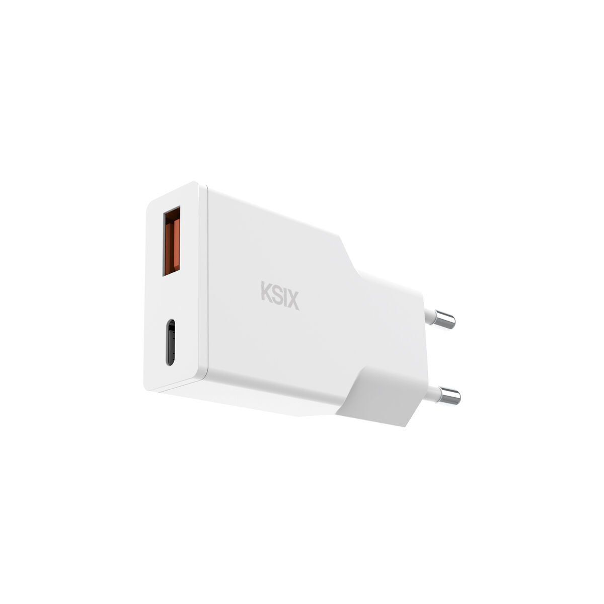 Cargador de Pared KSIX Blanco 20 W