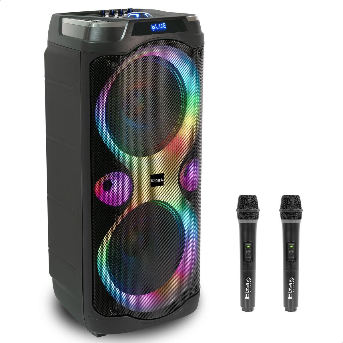 Altavoces Ibiza COLUMBA KARAOKE Negro