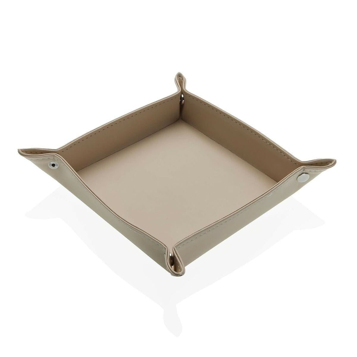 Vaciabolsillos Versa Beige 18 x 3,6 x 18 cm
