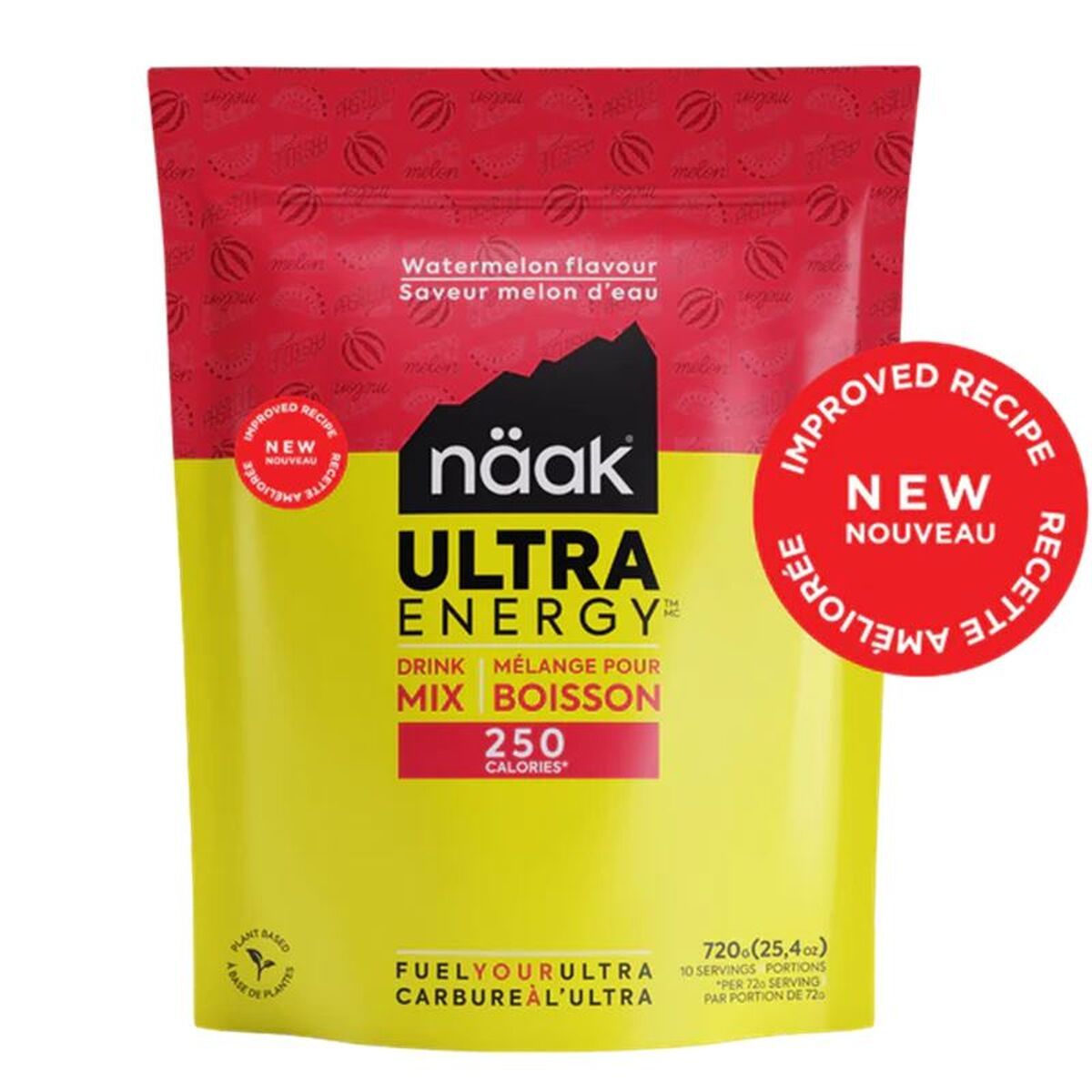 Bebida Energética naak Ultra Energy 720 g Sandía