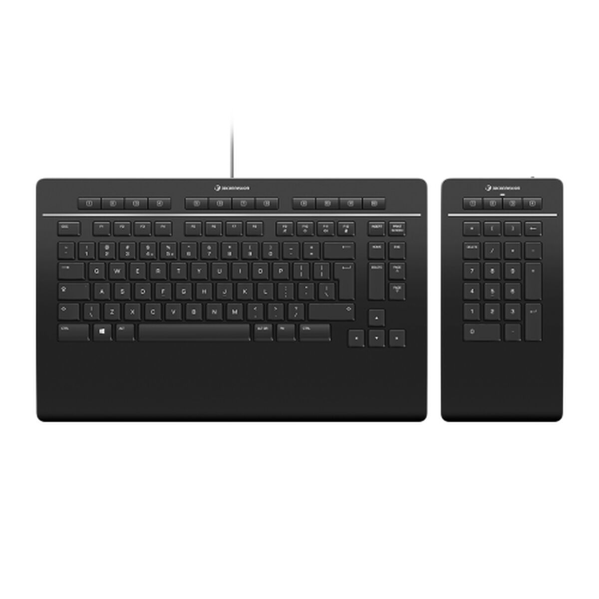 Teclado 3Dconnexion 3DX-700092 Negro Qwerty US