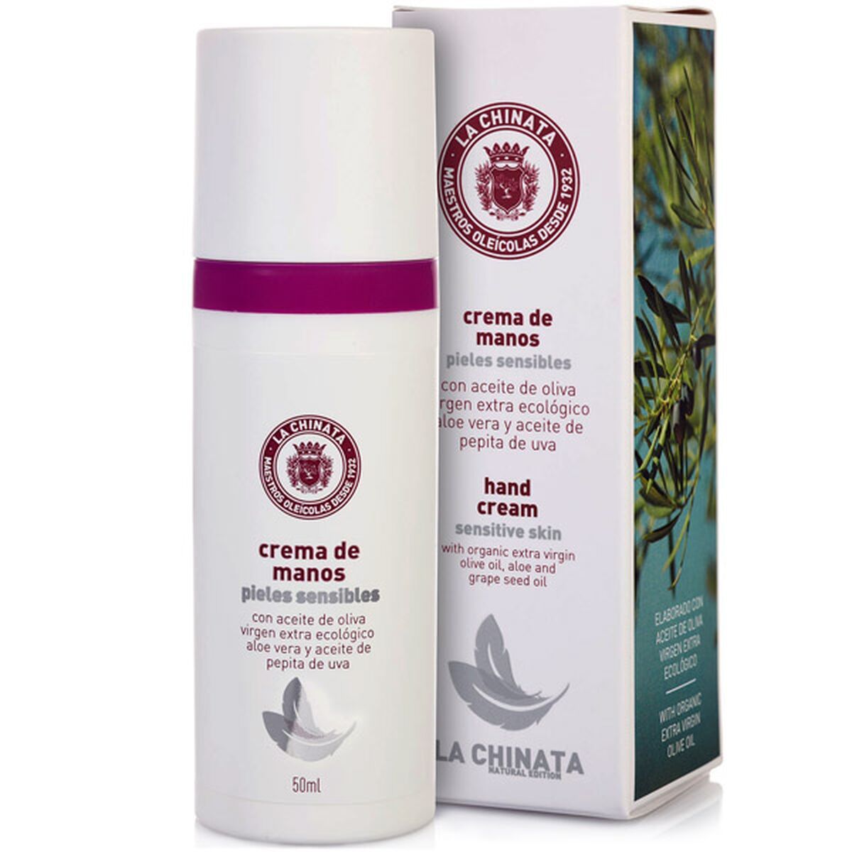 Crema de Manos La Chinata Sensitive 50 ml