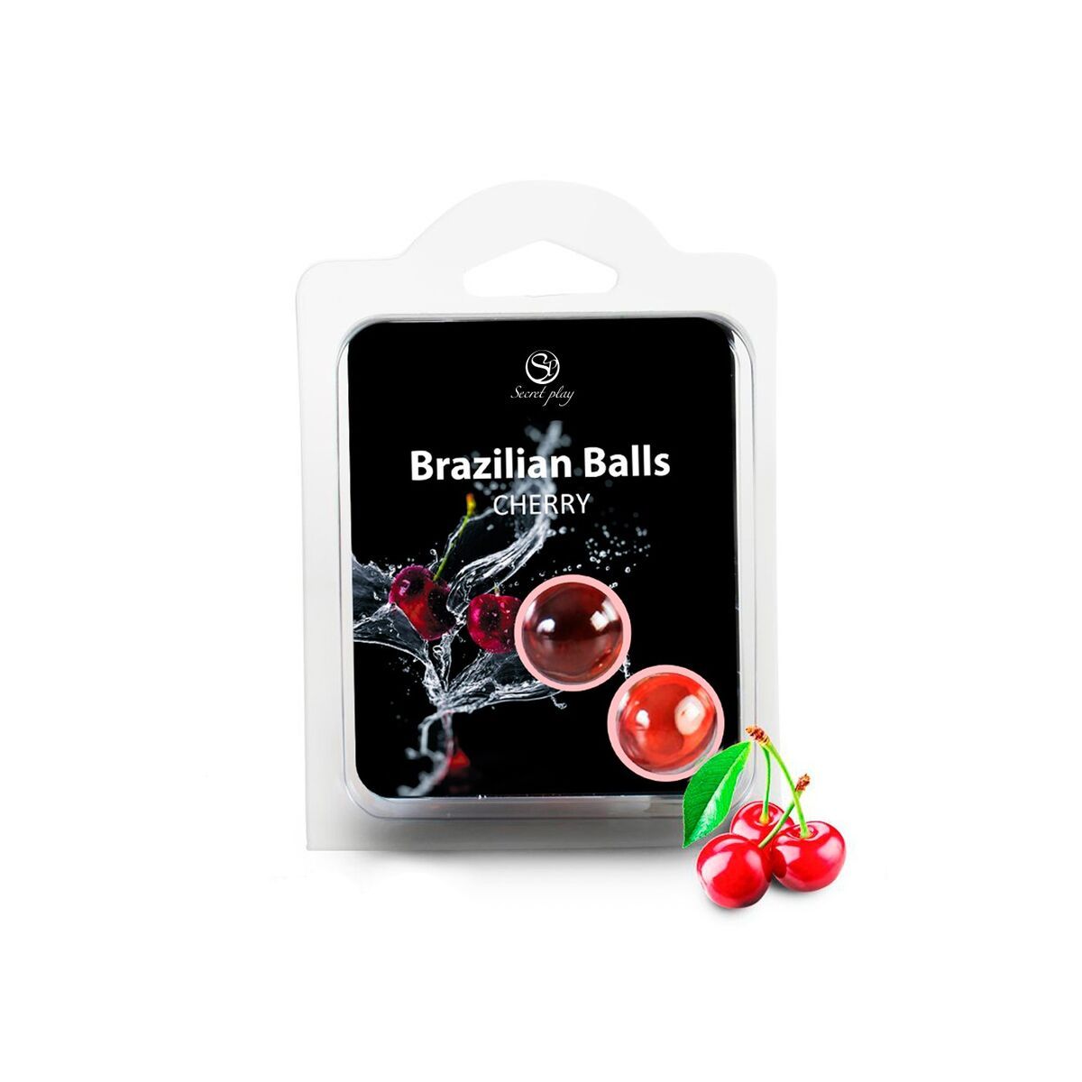 Lubricante Secret Play Cereza 4 ml 2 ml 2 Piezas