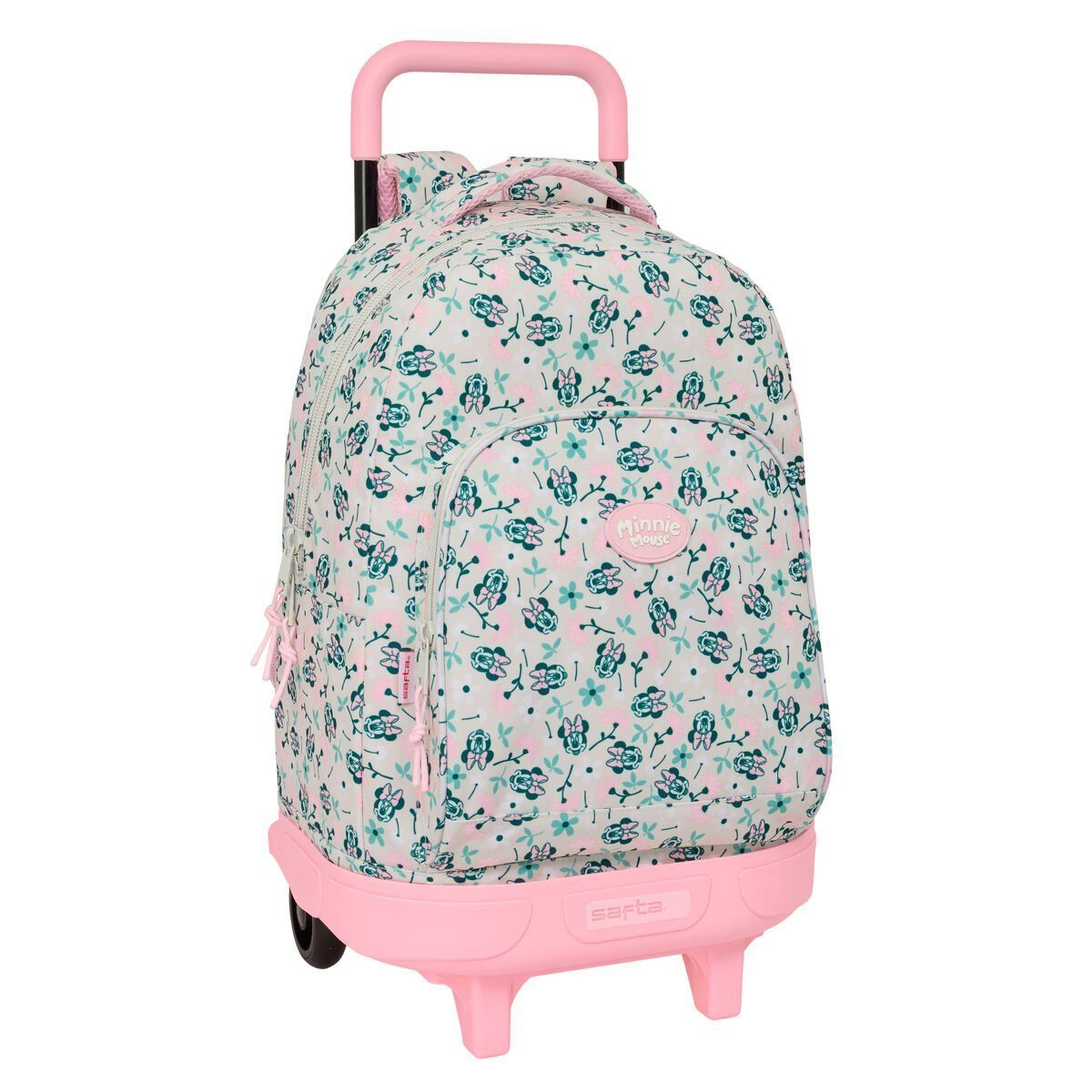Mochila Escolar Minnie Mouse Minty Rosa 32 x 45 x 21 cm