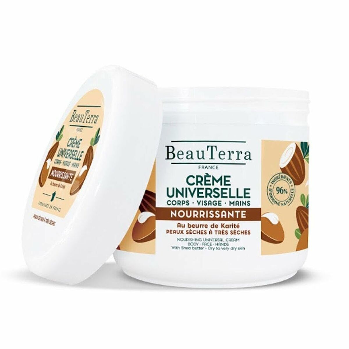 Crema Solar Beauterra CREMA UNIVERSAL 400 ml
