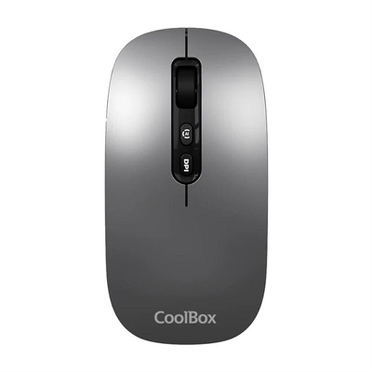 Ratón Inalámbrico CoolBox COO-MOU-W02-G Gris 1600 dpi