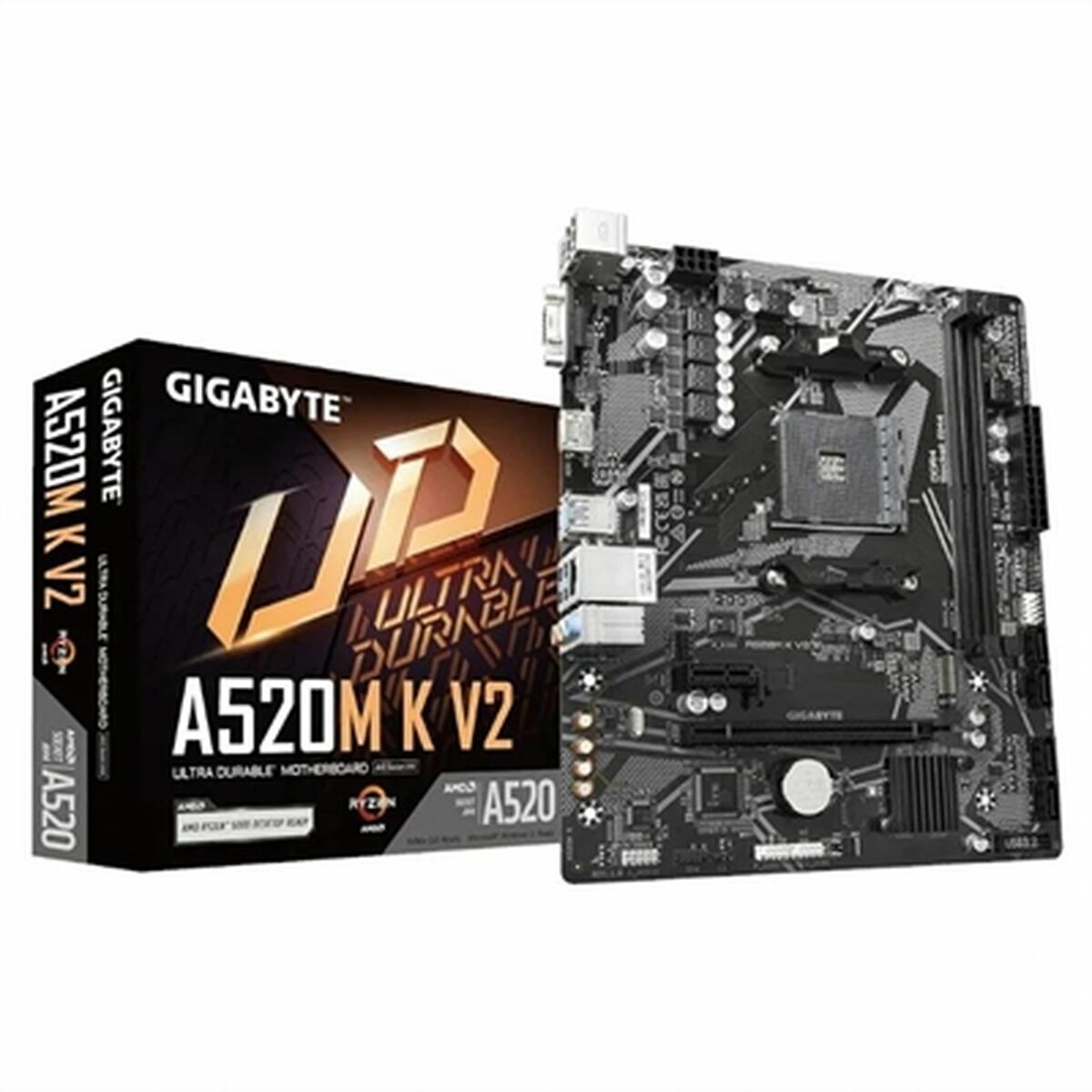 Placa Base Gigabyte A520M K V2 AMD AM4 AMD A520 AMD