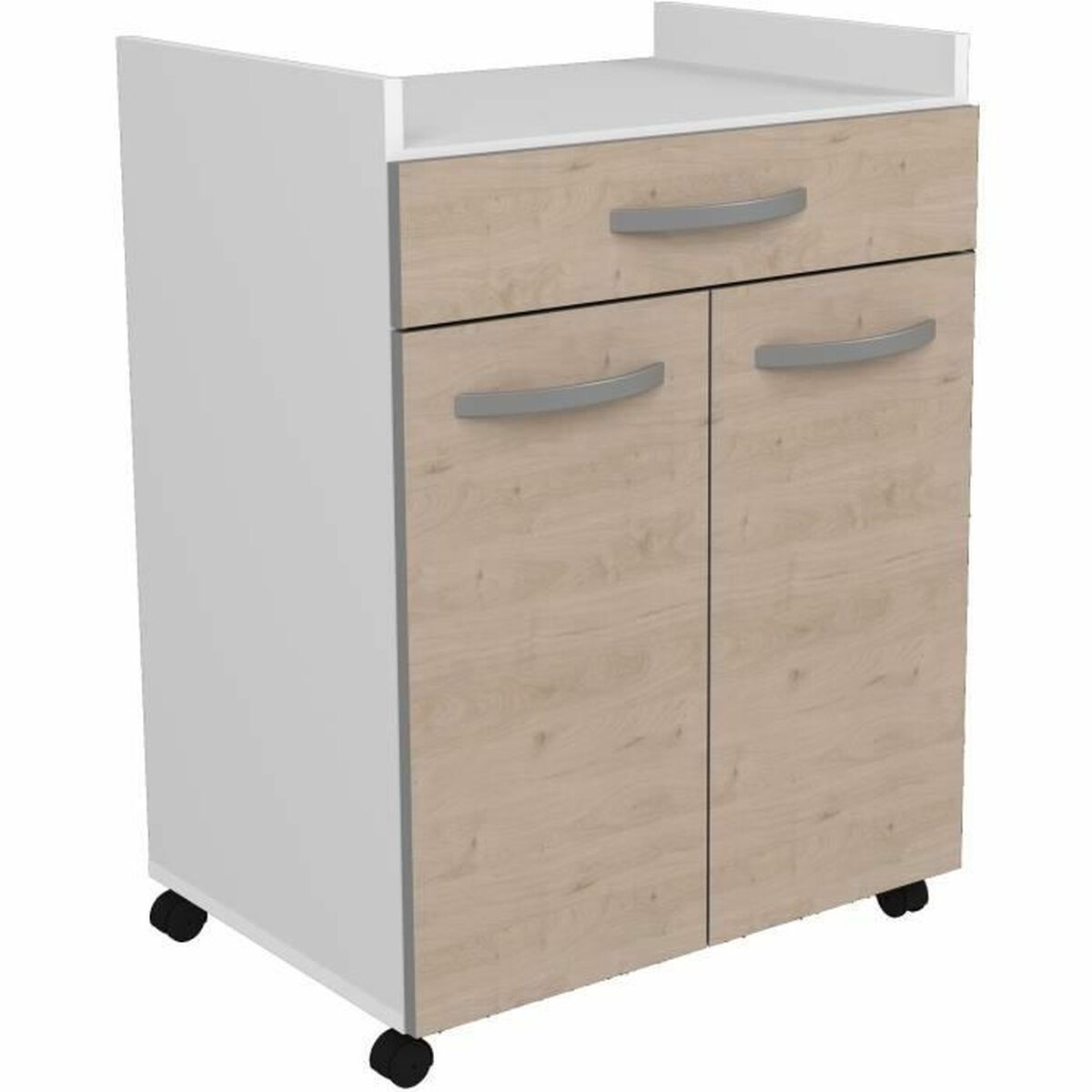 Mueble Auxiliar Oslo Blanco Roble 60 x 44 x 81 cm