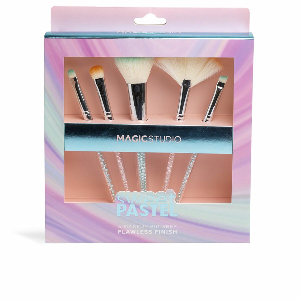 Set de Brochas de Maquillaje Magic Studio BROCHAS 5 Piezas