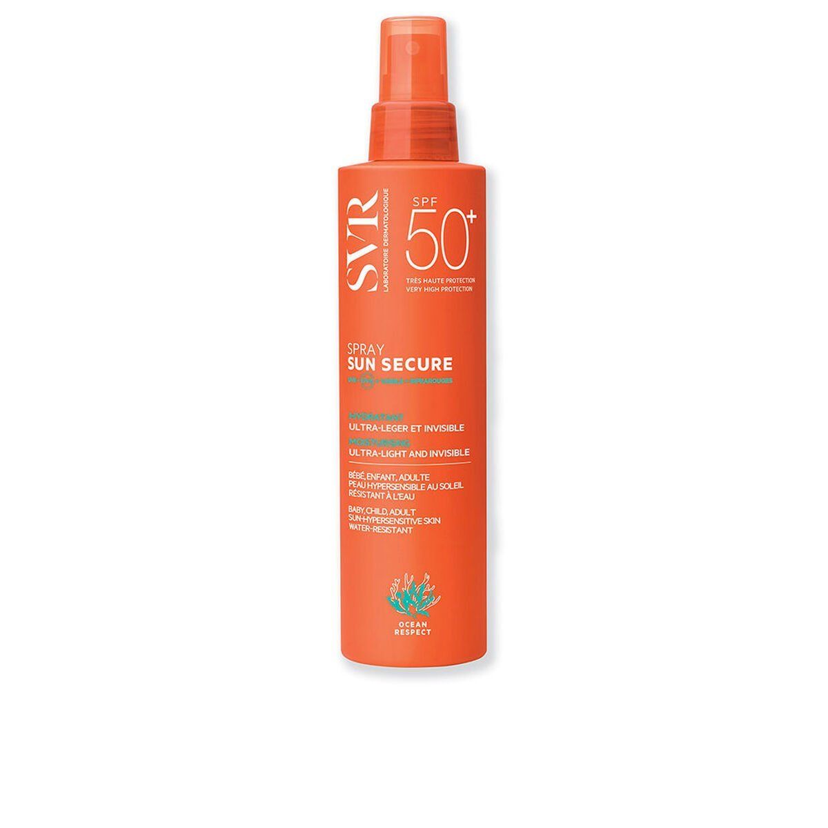 Protector Solar SVR SUN SECURE Spf 50+ 200 ml