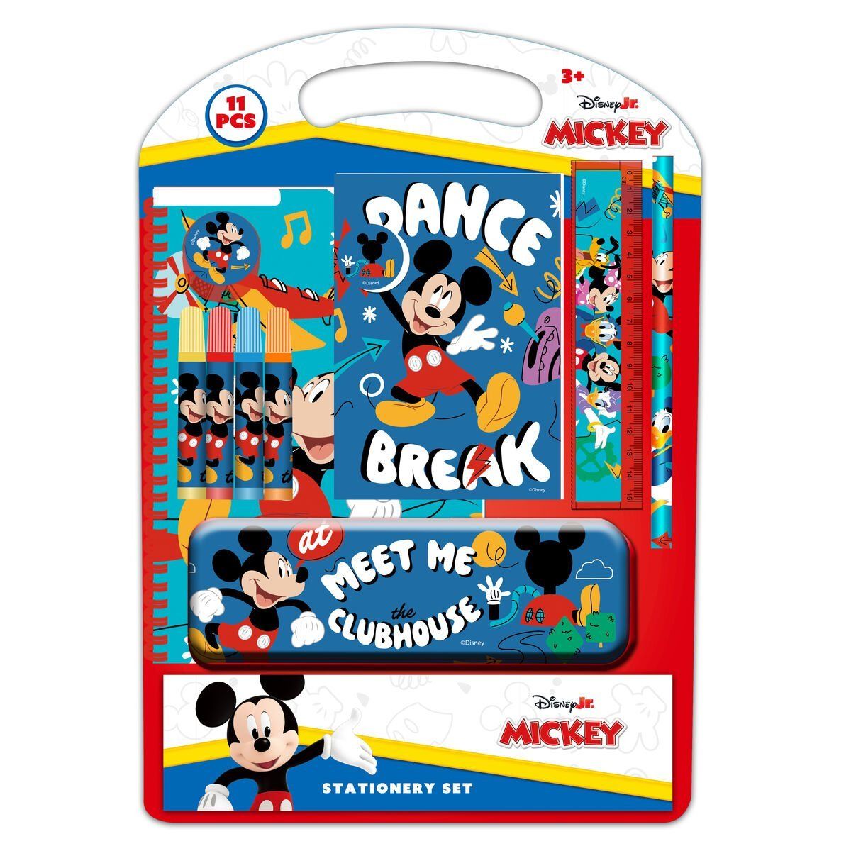 Set de Papelería Mickey Mouse Clubhouse Good day Azul