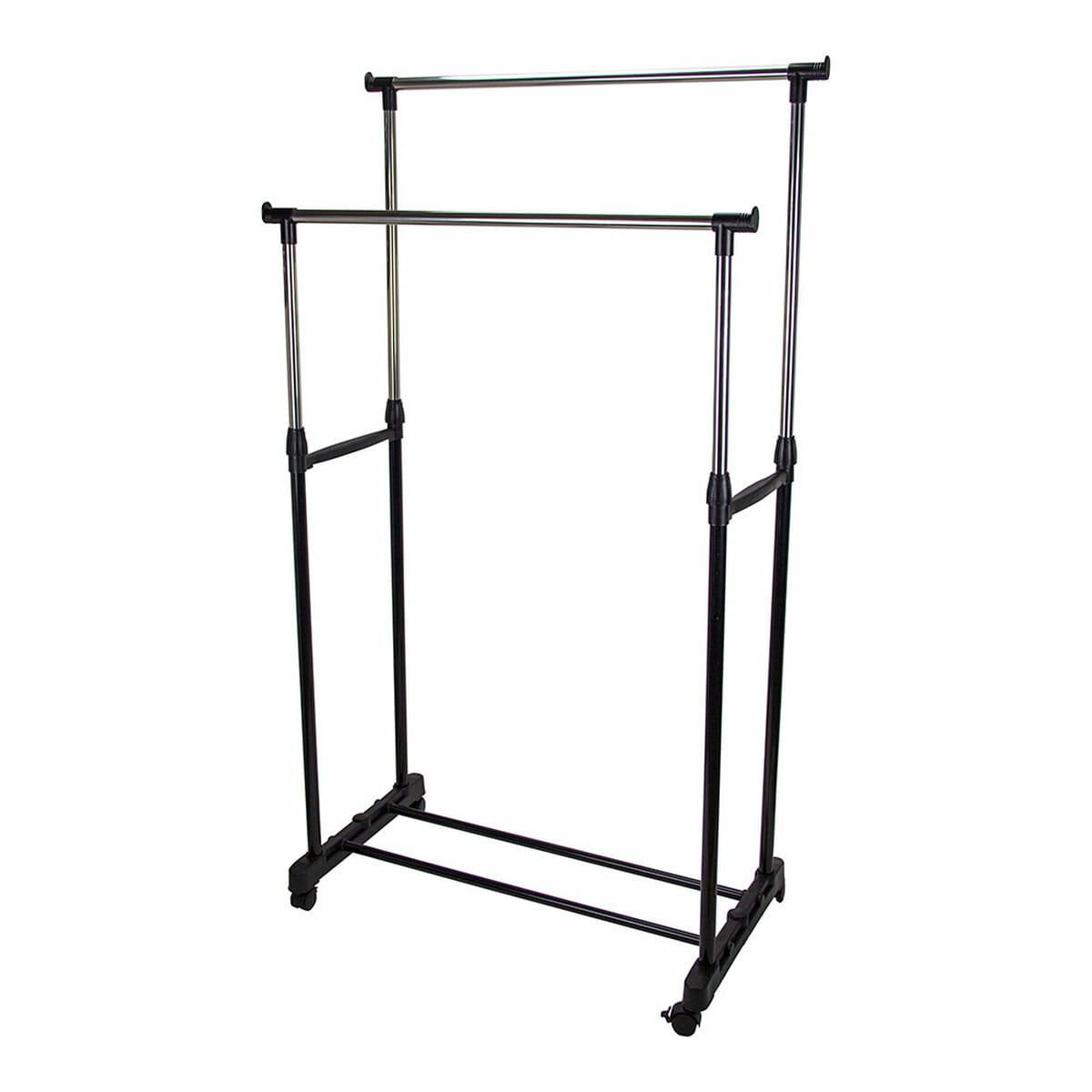 Perchero con Ruedas Mondex 80 x 43 x 90 cm Gris Metal