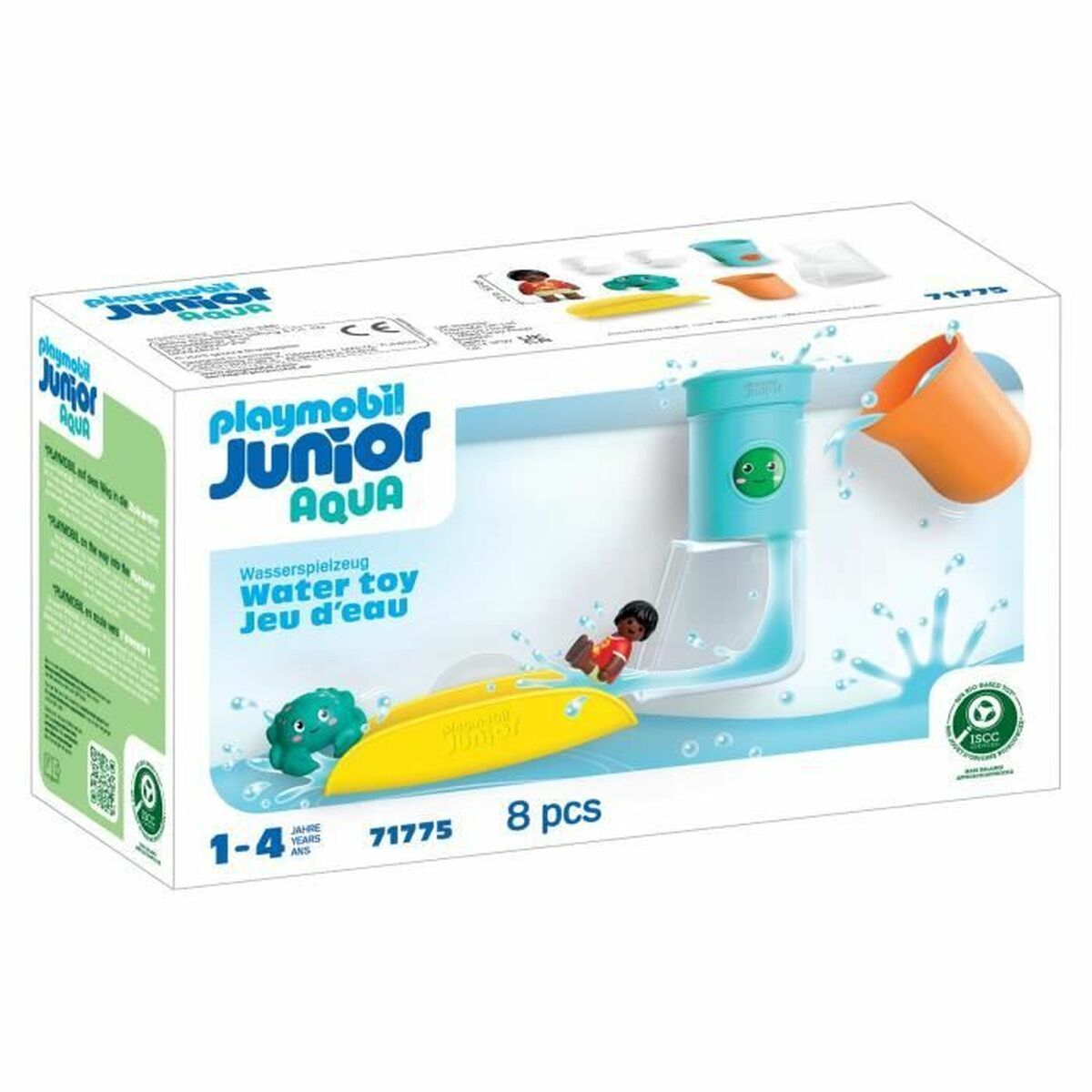 Playset Playmobil Junior Water 71775 8 Piezas