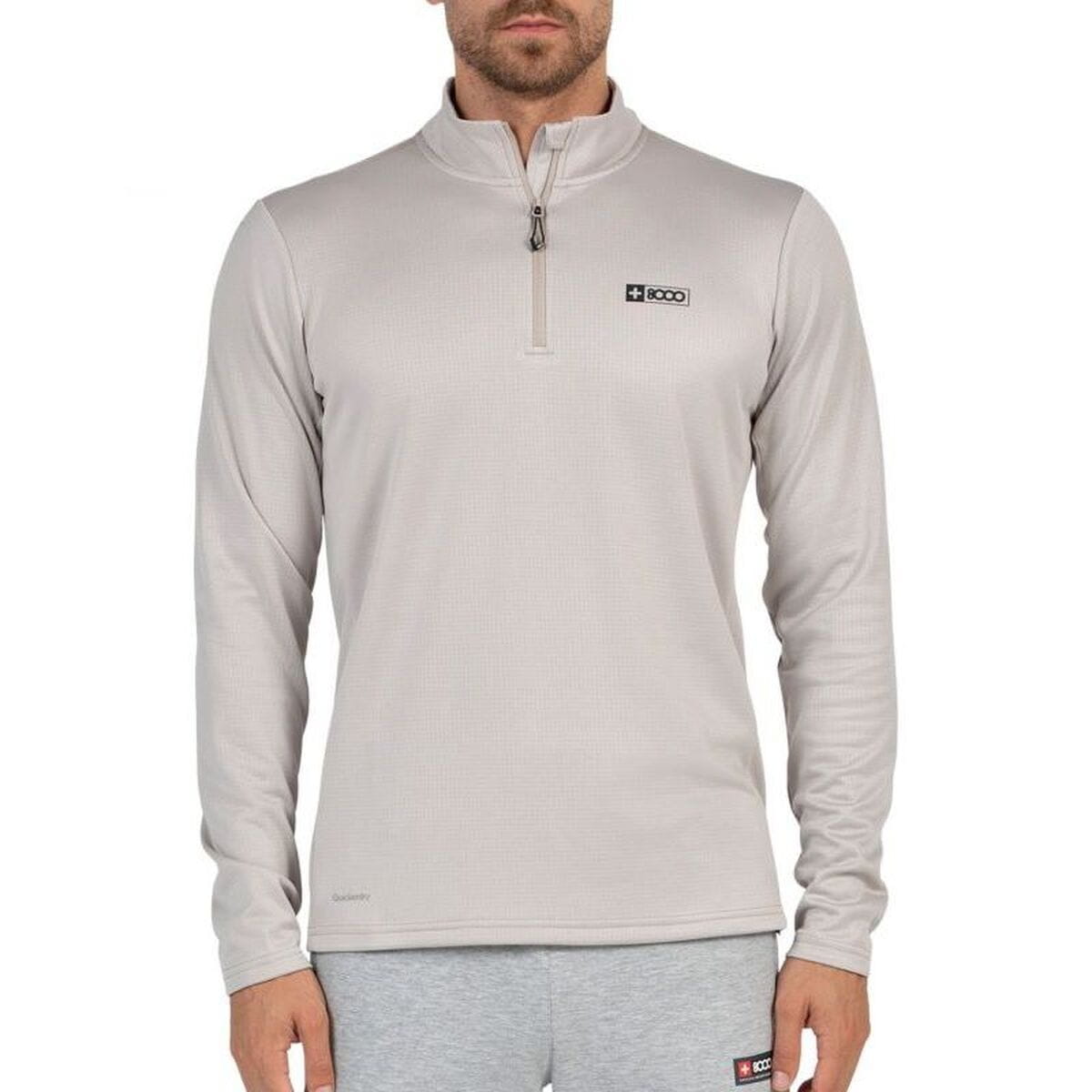 Camiseta de Manga Larga Hombre +8000 Portu Beige