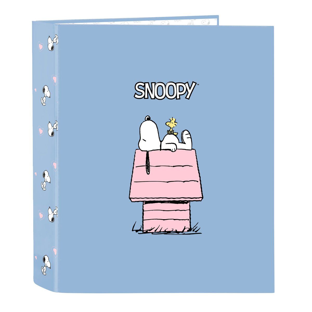 Carpeta de anillas Snoopy A4 27 x 33 x 6 cm