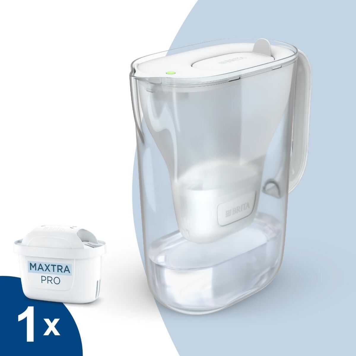 Jarra Filtrante Brita Transparente Plástico 1,4 L (2 Unidades)