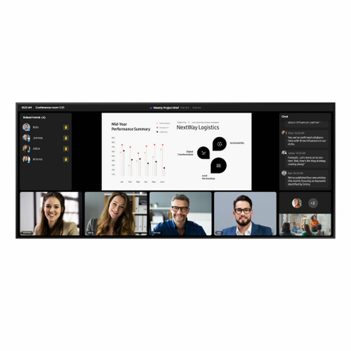 Monitor Videowall Samsung LH105QPD5BGXEN 5K Ultra HD 105"