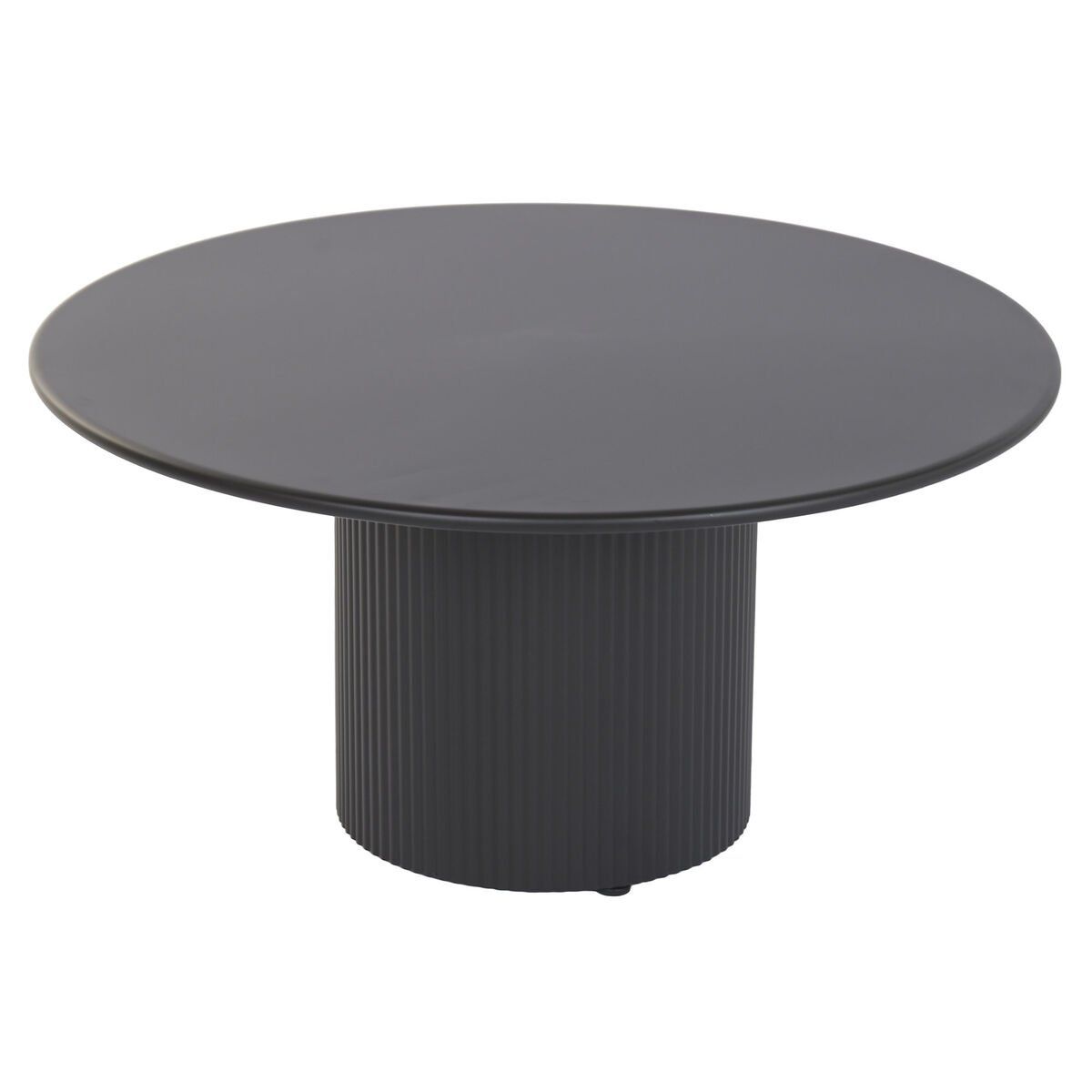 Mesa de Centro Home ESPRIT Negro 80 x 80 x 40 cm