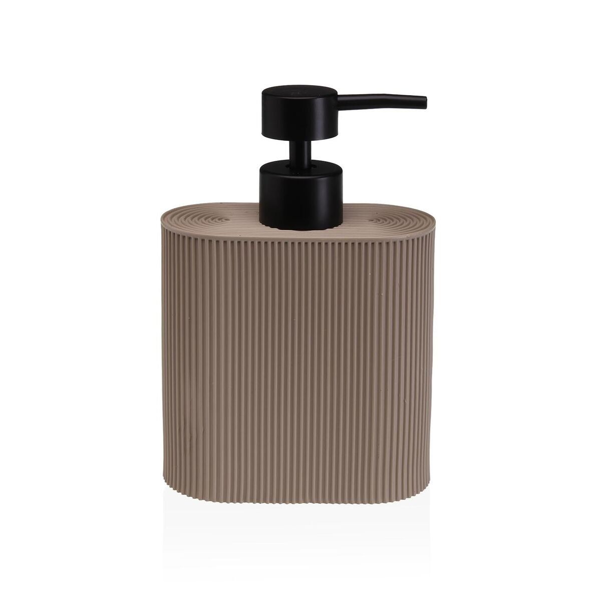 Dispensador de Jabón Versa Beige Resina ABS 5,5 X 17 X 11 CM