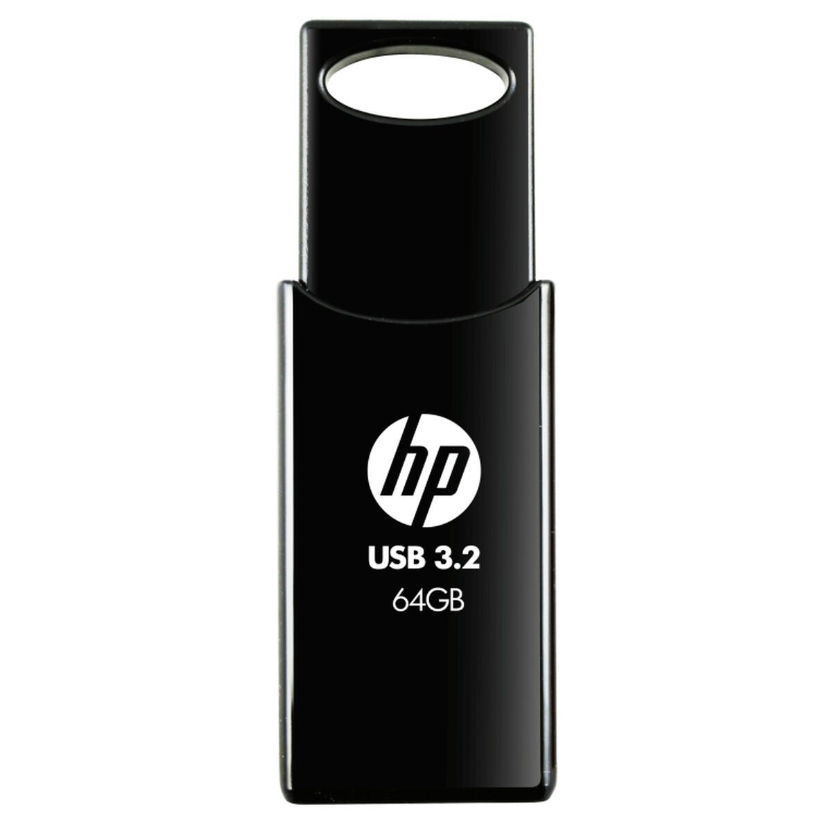 Memoria USB HP 712w Negro 64 GB